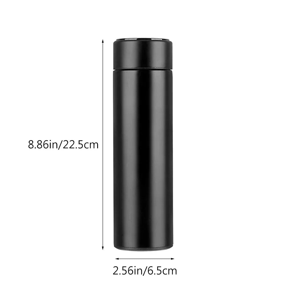 Smart Thermos Bottle with LED Temperature Display – Sleek, Insulated, and Touch-Activated